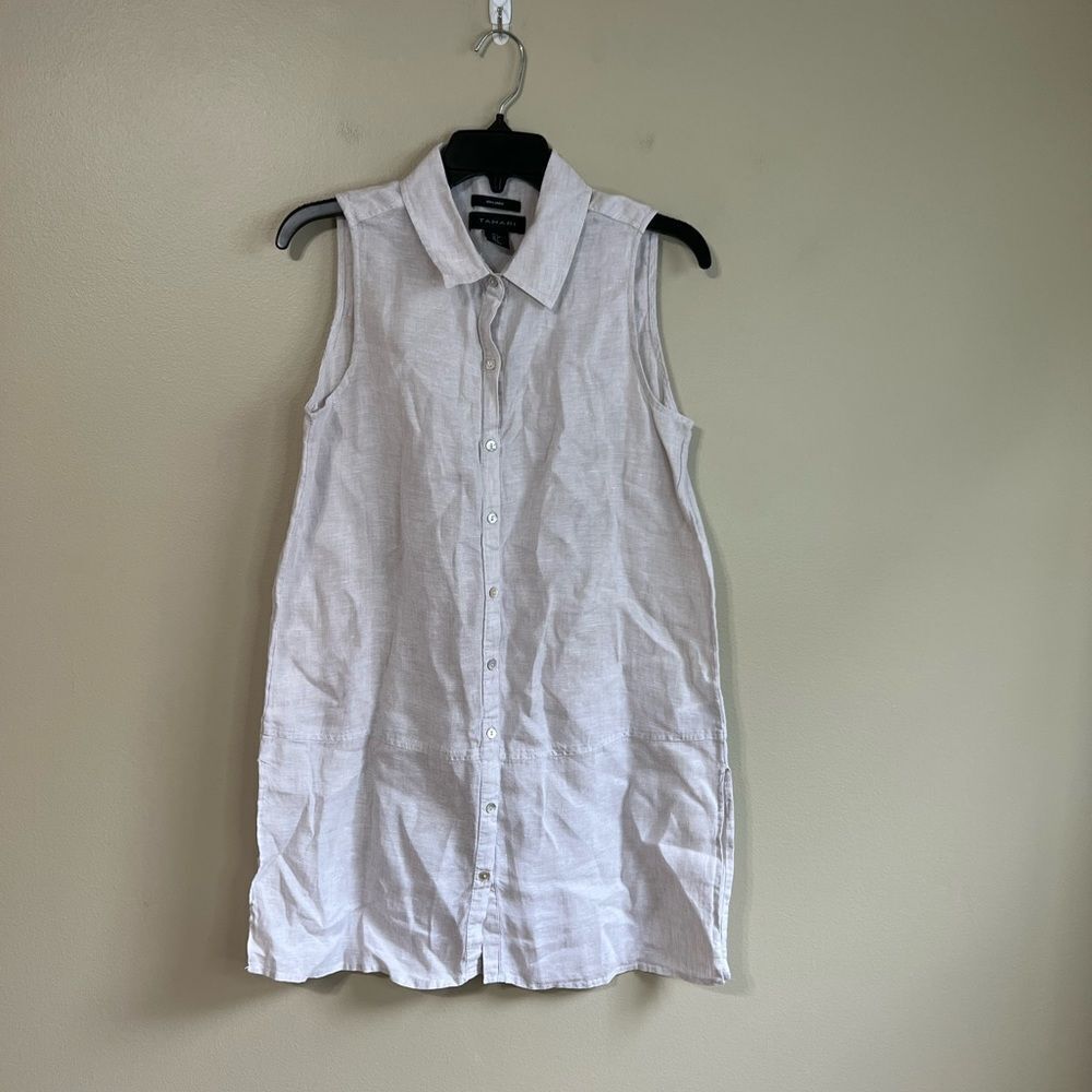 Tahari small linen dress‎